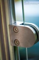 uchwyt tafli szkła na balkon