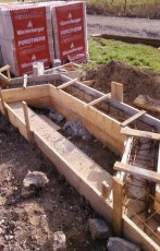 fundament pod wykusz, fundamenty, budowa domu, stan zerowy