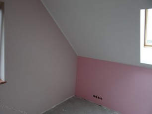 beckers candy pink połączony z powder pink