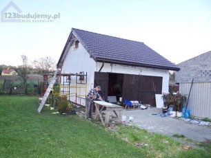 garaż wolnostojący elewacja