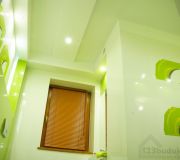 Dekory na ścianie zielona łazienka