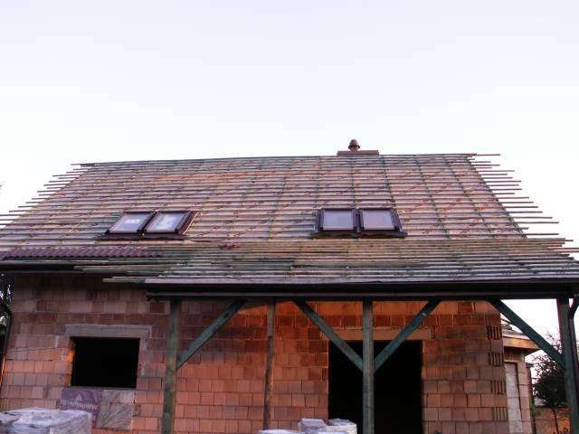 okna dachowe od strony ogrodu