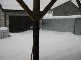 blaszak pod śniegiem