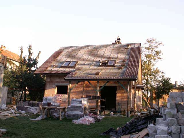 układanie dachu, konstrukcja dachu