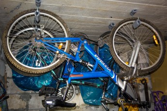 jak powiesić rowery na suficie w garażu ?