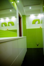 zielona łazienka aranżacja zdjęcia
