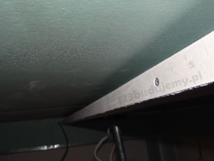 wnęką na poświatę sufitu, taśma led