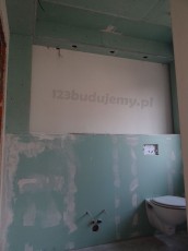 propozycja zabudowy stelaży wc oraz bidet