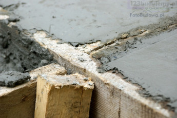 szalunek wylewki, płyta beton garaż