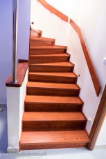 stopnice podstopnice drewniane dąb