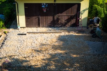 podjazd podbudowa pod kostke granit