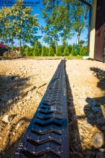 Odwodnienie podjazdu przed garażem gto