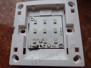 diody smd moduł podświetlenia schodów bez zasilacza 230v