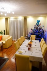 stół nakryty do wigilii