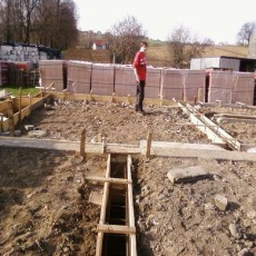 dorobienie nowego fundamentu do starego