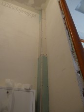 konstrukcja stelaż zabudowa rurek co, wodnych, ogrzewania