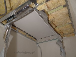 wykończenie schodków na strych