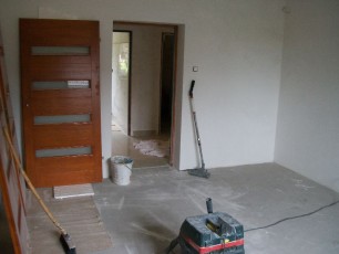 sypiania po gładziach