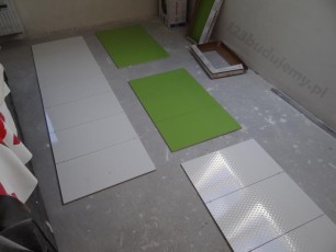 Płytki tubądzin maciej zień pop green zielone tubadzin