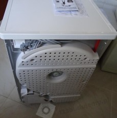 Electrolux EDC77570W od tyły, wymiary suszarki bębnowej agd