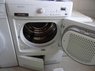front suszarki bębnowej agd, suszarka Electrolux klasa elektryczna b