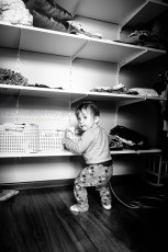 garderoba, półki w garderobie, zabudowa szafy