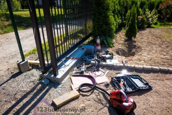 instalacja automatyki bramy faac