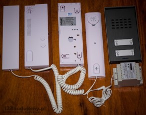 domofon dwie słuchawki