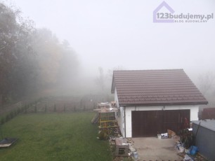 garaż wolnostojący tynkowanie, wykończenie garażu, czym ogrzać garaż