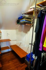 modernizujemy garderobę na poddaszu