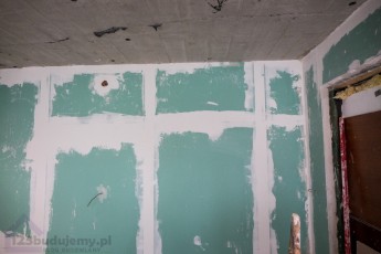 suche tynki z zielonych płyt kg w garażu nieogrzewanym