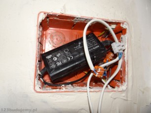 gdzie zamontować zasilacz tasma led oświetlenie mebli kuchennych