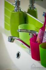 umywalka w łazience