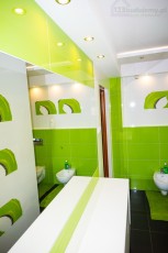 łazienka na poddaszu, płytki tubądzin colour tomasz zień