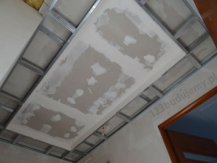 sufit dwupoziomowy obnizony o 10 cm profile ścienne uw100