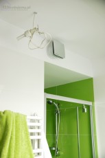 wentylacja mechaniczna w łazience, wentylator z czujnikiem wilgotności wilgoć, wentylacja