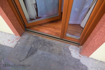 drzwi na balkon podwójne skrzydło