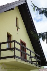 balustrada balkonowa do odbioru domu