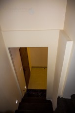 tymczasowe odcięcie poddasza, drzwi na schodach