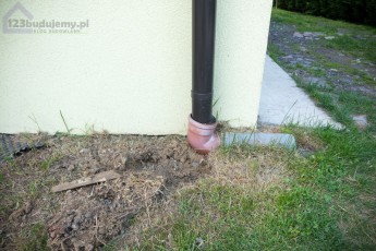 Rynna woda opadowa budowa systemu odwodnienia wody z dachu