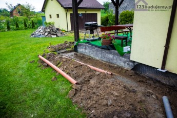 System rur pcv deszczówka z dachu