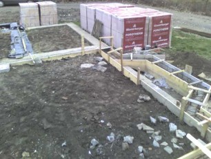 wykonanie szalunku fundamentu wykusza