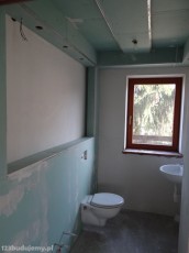 Zabudowa stelaża wc i bidet, ozdobne konstrukcje z regipsu