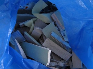 Resztki budowlane, odpadki