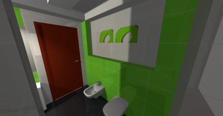 wizualizacja tubądzin colour pop green