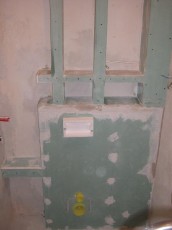 ozdobne półki z płyt kartonowo gipsowych