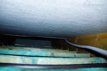 łaty poprzeczne podbitka dachowa stelaż