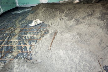 półsuchy beton wylewka