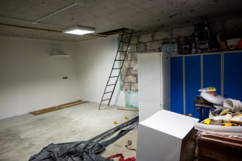 prace wykończeniowe w garażu