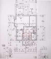 projekt wymiarowanie parter